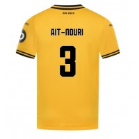 Maglia Calcio Wolves Rayan Ait-Nouri #3 Prima Divisa 2024-25 Manica Corta